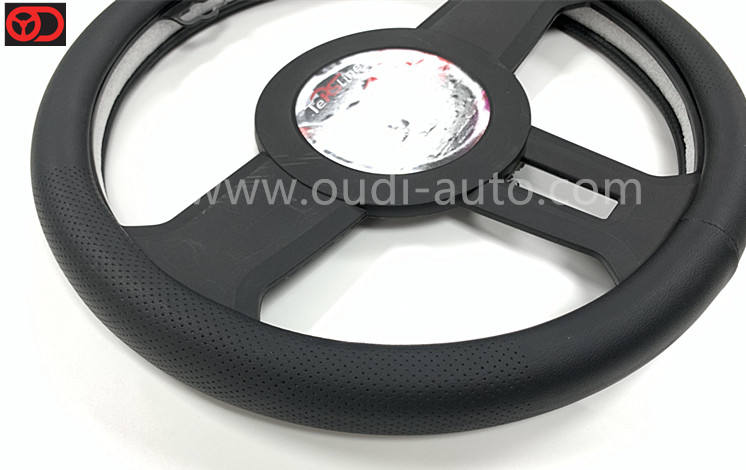 Oudi Car Steering Wheel Cover | Model OD-2558 | Pinhole Pattern Breathable Leather